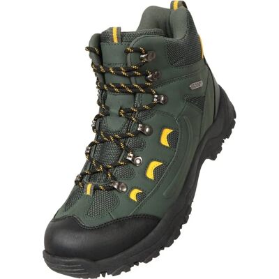 Mountain Warehouse Adventurer Wasserdichte Wanderschuhe - Grün - Größe 7 UK Mountain Warehouse Adventurer Wasserdichte Wanderschuhe - Grün - Größe 7 UK