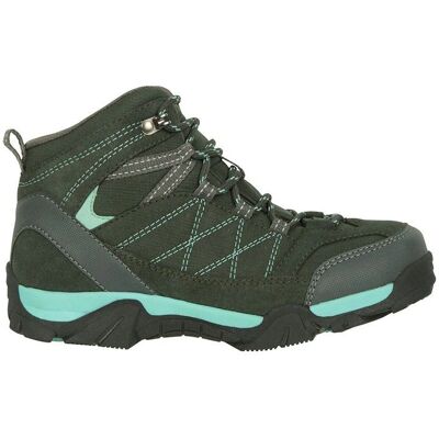 Mountain Warehouse Trail suède kinderschoenen - Teal - Kinderen Mountain Warehouse Trail suède kinderschoenen - Teal - Kinderen
