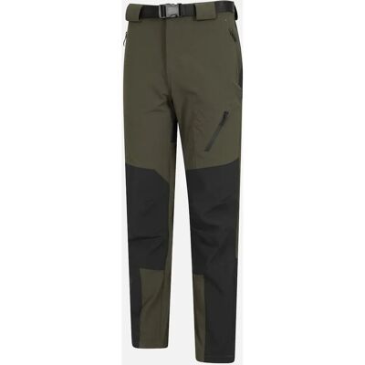 Mountain Warehouse Heren Waterdichte Wanders Broek - Groen - Maat 42R Mountain Warehouse Heren Waterdichte Wanders Broek - Groen - Maat 42R