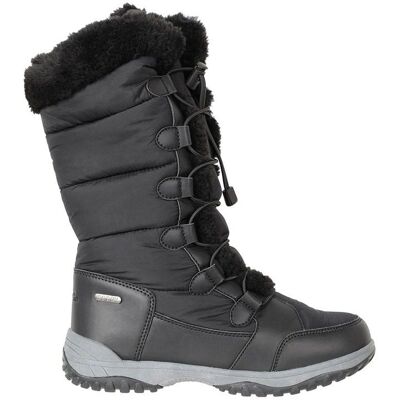Mountain Warehouse Sneeuwlaarzen - Zwart - Maat 4 UK - Waterdicht & Ademend Mountain Warehouse Sneeuwlaarzen - Zwart - Maat 4 UK - Waterdicht & Ademend