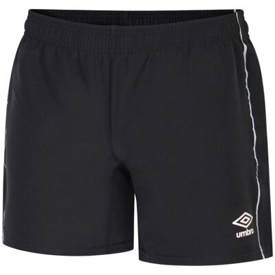 Umbro Childrens Unisex Training Rugby Shorts - Black - 9-10y Umbro Childrens Unisex Training Rugby Shorts - Black - 9-10y