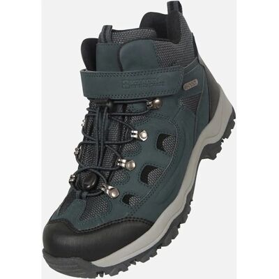 Mountain Warehouse Dames Waterdichte Wandelschoenen - Zwart/Blauw Mountain Warehouse Dames Waterdichte Wandelschoenen - Zwart/Blauw