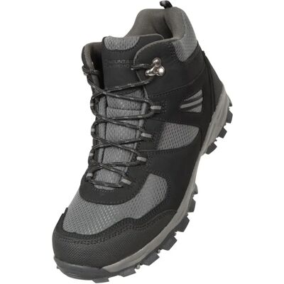 Mountain Warehouse Damen Breite Wanderschuhe - Schwarz - Größe 4 UK Mountain Warehouse Damen Breite Wanderschuhe - Schwarz - Größe 4 UK