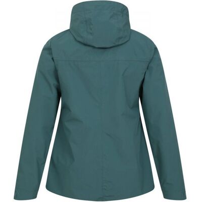 Mountain Warehouse Vancouver II Waterdichte Jas - Blauw/Groen - Maat 18 Mountain Warehouse Vancouver II Waterdichte Jas - Blauw/Groen - Maat 18