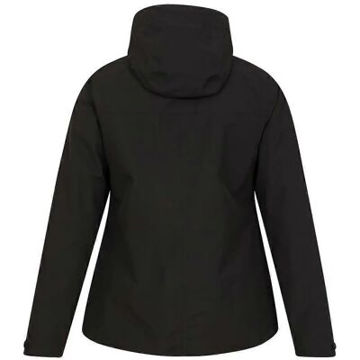 Mountain Warehouse Damen Vancouver II Wasserdichte Jacke - Schwarz - Größe 20 Mountain Warehouse Damen Vancouver II Wasserdichte Jacke - Schwarz - Größe 20