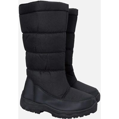 Mountain Warehouse Damen Lange Schneestiefel - Schwarz - Schneesicher - Größe 5 UK Mountain Warehouse Damen Lange Schneestiefel - Schwarz - Schneesicher - Größe 5 UK