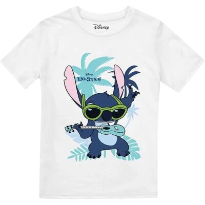 Lilo & Stitch T-Shirt Garçon Palmier - T-Shirt Lilo & Stitch T-Shirt Garçon Palmier - T-Shirt