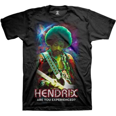 T-Shirt in cotone nero Jimi Hendrix Are You Experienced - T-Shirt T-Shirt in cotone nero Jimi Hendrix Are You Experienced - T-Shirt