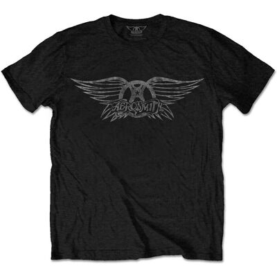 Aerosmith Unisex Vintage Logo T-Shirt - T-Shirt Aerosmith Unisex Vintage Logo T-Shirt - T-Shirt