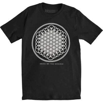 Maglietta Tour Sempiternal di Bring Me The Horizon - Nera - Taglia: Regolare Maglietta Tour Sempiternal di Bring Me The Horizon - Nera - Taglia: Regolare