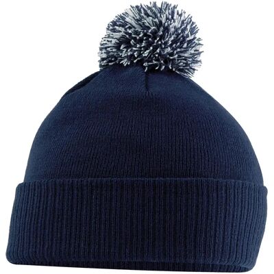 Beechfield Snowstar Beanie - Kids/Children - Double Layer Knit - Soft Touch Beechfield Snowstar Beanie - Kids/Children - Double Layer Knit - Soft Touch