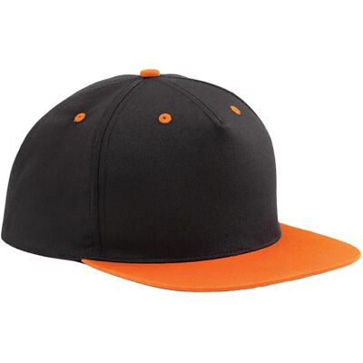 Beechfield Unisexe Contraste 5 Panneaux Snapback Casquette - Casquette Beechfield Unisexe Contraste 5 Panneaux Snapback Casquette - Casquette
