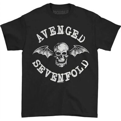T-shirt in cotone nero Avenged Sevenfold - T-Shirt T-shirt in cotone nero Avenged Sevenfold - T-Shirt