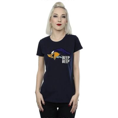 Looney Tunes Looney Tunes Beep Beep Road Runner Cotton T-Shirt Navy Blue S - T-Shirt Looney Tunes Looney Tunes Beep Beep Road Runner Cotton T-Shirt Navy Blue S - T-Shirt