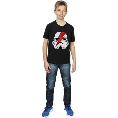 Star Wars Jongens Stormtrooper Bliksemschicht Katoenen T-Shirt - Zwart - 7-8 jaar Star Wars Jongens Stormtrooper Bliksemschicht Katoenen T-Shirt - Zwart - 7-8 jaar