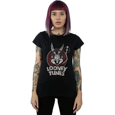 Looney Tunes - Bugs Bunny Logo T-Shirt - Black - M Looney Tunes - Bugs Bunny Logo T-Shirt - Black - M
