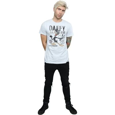 T-shirt Gris Daffy Duck pour Hommes - Looney Tunes T-shirt Gris Daffy Duck pour Hommes - Looney Tunes