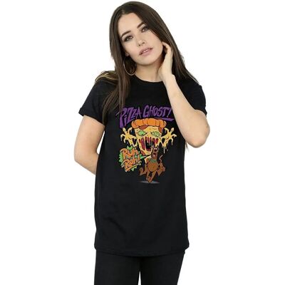 Scooby-Doo Model - Black T-Shirt with Ghost Print Scooby-Doo Model - Black T-Shirt with Ghost Print