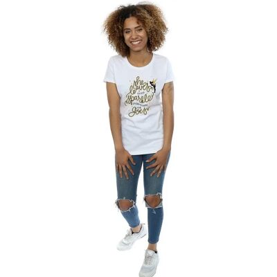 Disney Tinkerbell Sterren Katoenen T-Shirt - Dames Disney Tinkerbell Sterren Katoenen T-Shirt - Dames