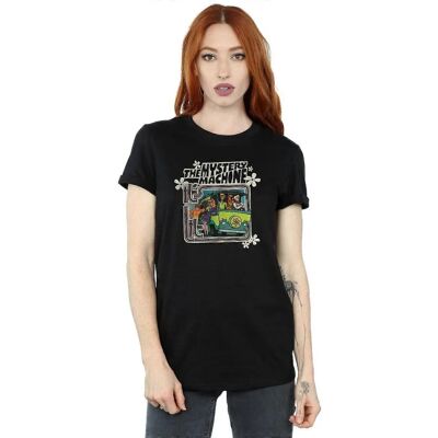Scooby Doo Black 3XL Cotton T-Shirt - Mystery Machine Scooby Doo Black 3XL Cotton T-Shirt - Mystery Machine