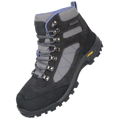 Mountain Warehouse Dames Storm Suède Waterdichte Wandelschoenen - Grijs - Maat 8 UK Mountain Warehouse Dames Storm Suède Waterdichte Wandelschoenen - Grijs - Maat 8 UK