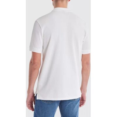 Paul Smith Zebra Polo Shirt - Men’s Regular Fit Short Sleeve - White Paul Smith Zebra Polo Shirt - Men’s Regular Fit Short Sleeve - White