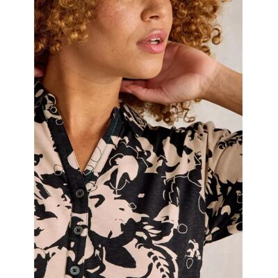 White Stuff Nela Abstract Shirt Tunic - Shirt Tunic White Stuff Nela Abstract Shirt Tunic - Shirt Tunic