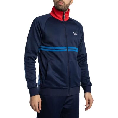 Sergio Tacchini Dallas Track Jacket - Maritime Blue/Adrenaline Rush/Nautical - Track Jacket Sergio Tacchini Dallas Track Jacket - Maritime Blue/Adrenaline Rush/Nautical - Track Jacket