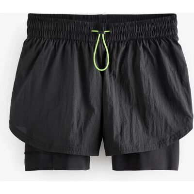 Nike vævet højtaljet sportshorts Nike vævet højtaljet sportshorts