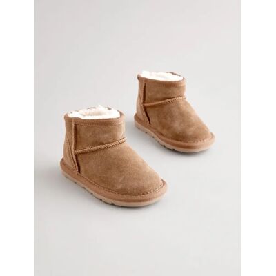 Next - Warm gefütterte Wildlederstiefel - UK4 - suede - boots Next - Warm gefütterte Wildlederstiefel - UK4 - suede - boots