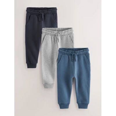 Next - 116-122 cm - 3-pak bukser 93% bomuld / 7% genbrugt polyester Next - 116-122 cm - 3-pak bukser 93% bomuld / 7% genbrugt polyester