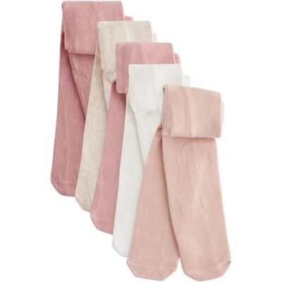 Next - Babys strømpebukser - 5-pack - 68-80 cm - Strømpebukser Next - Babys strømpebukser - 5-pack - 68-80 cm - Strømpebukser