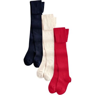 Next - CottonRich Tights - 12-18 months - 3-pack - Tights Next - CottonRich Tights - 12-18 months - 3-pack - Tights