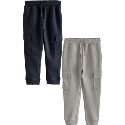 NEXT - Slim Cargo Joggers - 2 Pack - 176 cm - Pants NEXT - Slim Cargo Joggers - 2 Pack - 176 cm - Pants