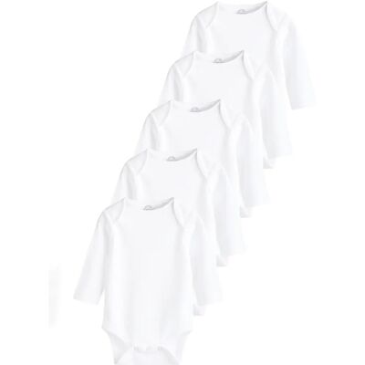 Next - 5er Pack - 6-9 Monate - 100% Baumwolle - Baby Bodysuit Next - 5er Pack - 6-9 Monate - 100% Baumwolle - Baby Bodysuit
