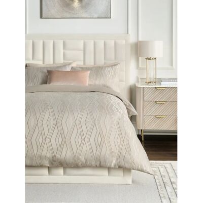 Next - Jacquard Diamond - Recyceltes Polyester - Duvet Cover Set Next - Jacquard Diamond - Recyceltes Polyester - Duvet Cover Set