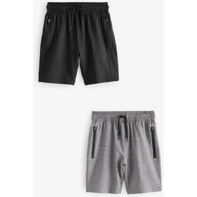 Next Leichte Sport-Shorts - Schwarz/Grau - 140 cm - Shorts Next Leichte Sport-Shorts - Schwarz/Grau - 140 cm - Shorts