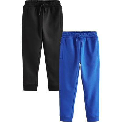 Next - Cotton Joggers - 2 Pack - 80% Coton - Pantalon de survêtement - Publicité Next - Cotton Joggers - 2 Pack - 80% Coton - Pantalon de survêtement - Publicité