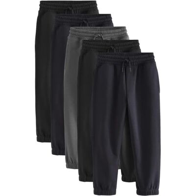 Next - Basic Joggers - 5 Pack - Joggers Next - Basic Joggers - 5 Pack - Joggers