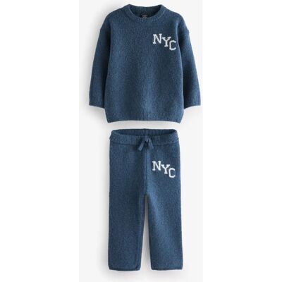 Next - NYC Varsity Jumper and Joggers - 3mths-7yrs Next - NYC Varsity Jumper and Joggers - 3mths-7yrs