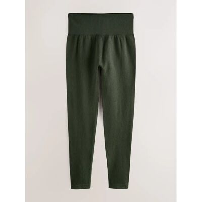 NEXT - Seamless High-Waisted Leggings - Chocolate Brown - Leggings NEXT - Seamless High-Waisted Leggings - Chocolate Brown - Leggings