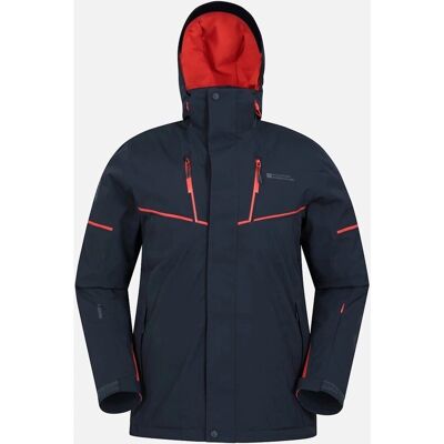 Mountain Warehouse Herren Galactic III Extrem Skijacke - Grau, Blau & Grau Multi, Größe XS-XXXL Mountain Warehouse Herren Galactic III Extrem Skijacke - Grau, Blau & Grau Multi, Größe XS-XXXL