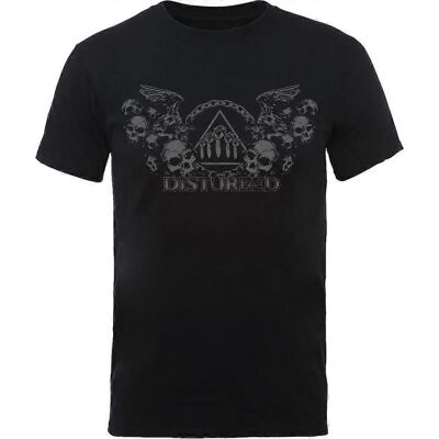 Disturbed Beware The Vultures Black T-Shirt - Unisex Adult Disturbed Beware The Vultures Black T-Shirt - Unisex Adult