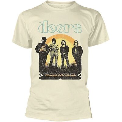 The Doors Unisex Adult 1968 Tour Cotton T-Shirt - T-Shirt The Doors Unisex Adult 1968 Tour Cotton T-Shirt - T-Shirt