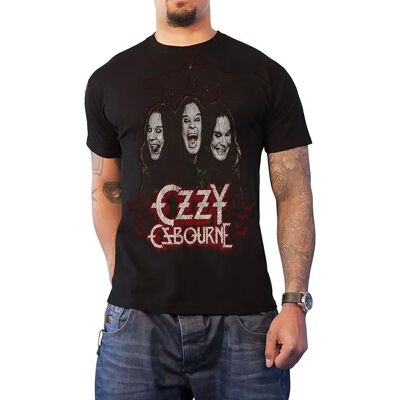Ozzy Osbourne Black Cotton T-Shirt - T-Shirt Ozzy Osbourne Black Cotton T-Shirt - T-Shirt