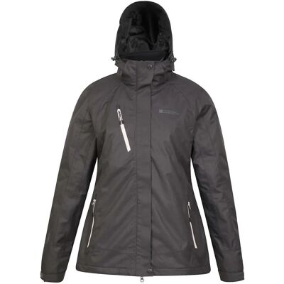 Mountain Warehouse Dames Melange 3-in-1 Jas - Zwart - Maat 8 Mountain Warehouse Dames Melange 3-in-1 Jas - Zwart - Maat 8