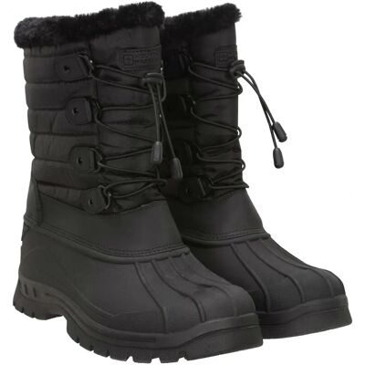 Mountain Warehouse Whistler Schneestiefel - Schwarz - Größe 6 Mountain Warehouse Whistler Schneestiefel - Schwarz - Größe 6