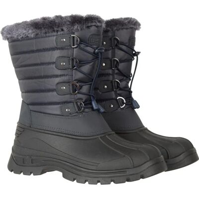 Mountain Warehouse Damen Whistler Adaptive Schneestiefel - Marineblau - Größe 5 Mountain Warehouse Damen Whistler Adaptive Schneestiefel - Marineblau - Größe 5