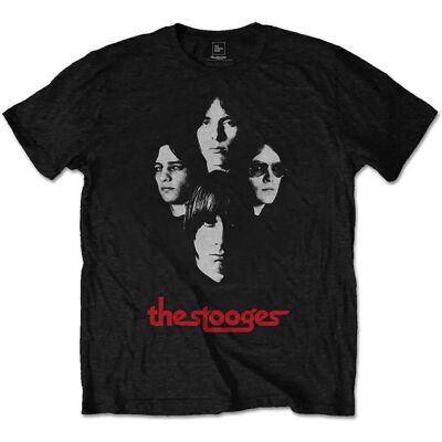 Pertemba FR - Iggy & The Stooges Cotton T-Shirt - Unisex Adult - Black XL Pertemba FR - Iggy & The Stooges Cotton T-Shirt - Unisex Adult - Black XL