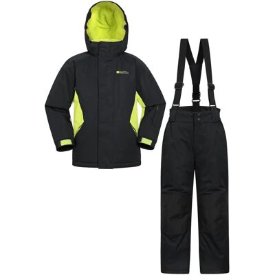 Mountain Warehouse Kinder Sjaal & Broek Set - Zwart - 2-3 jaar Mountain Warehouse Kinder Sjaal & Broek Set - Zwart - 2-3 jaar